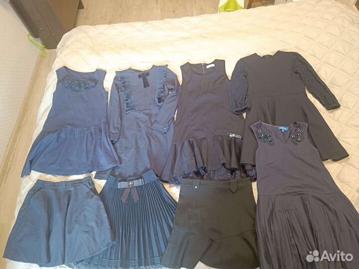 Большой пакет школьной одежды 128-134