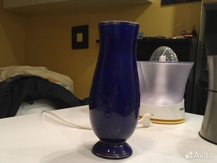 Ваза cobalt СССР