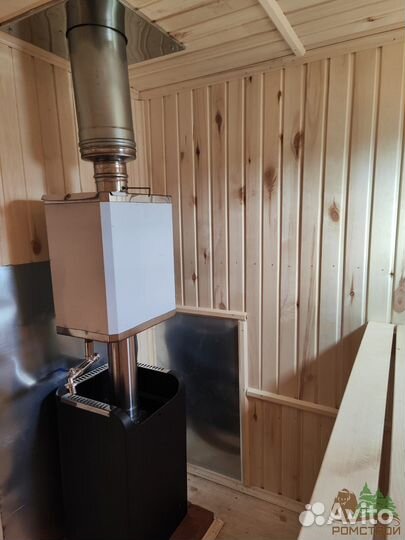 Баня брусовая 6x2,3м Велена