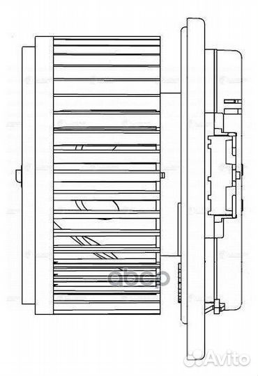 Э/вентилятор отоп. для а/м Nissan Teana (08) /M