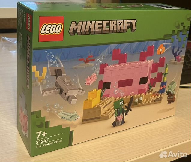 Lego minecraft 21247 21248 в наличии
