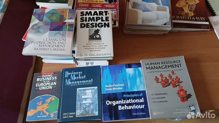 Учебники по управлению, эконом, IT, туризм на англ