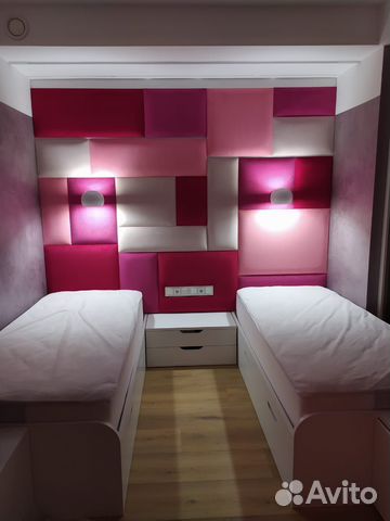 Мягкие стеновые панели в детской