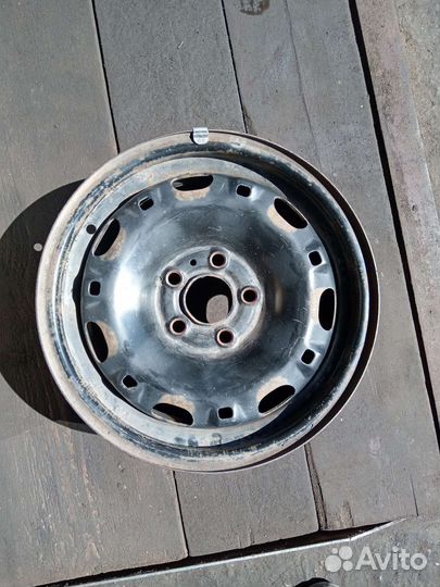 Диски шкода фабия r14 комплект +колпаки оригинал