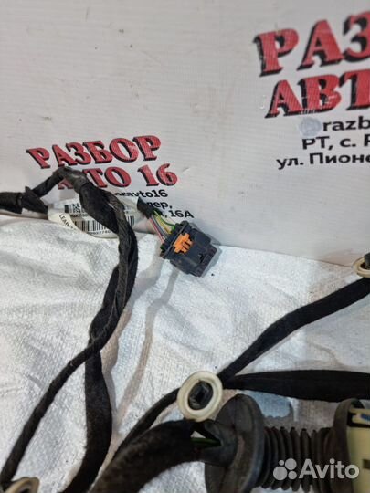 Проводка задней левой двери Citroen C4 B7