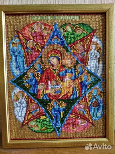 Иконы из ювелирного бисера