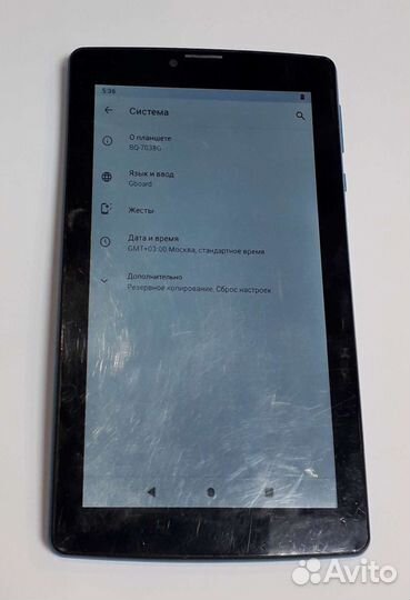 Планшет BQ-7038G