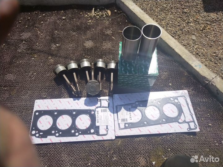 Mercedes e-класс, поршня б/у,гильзы