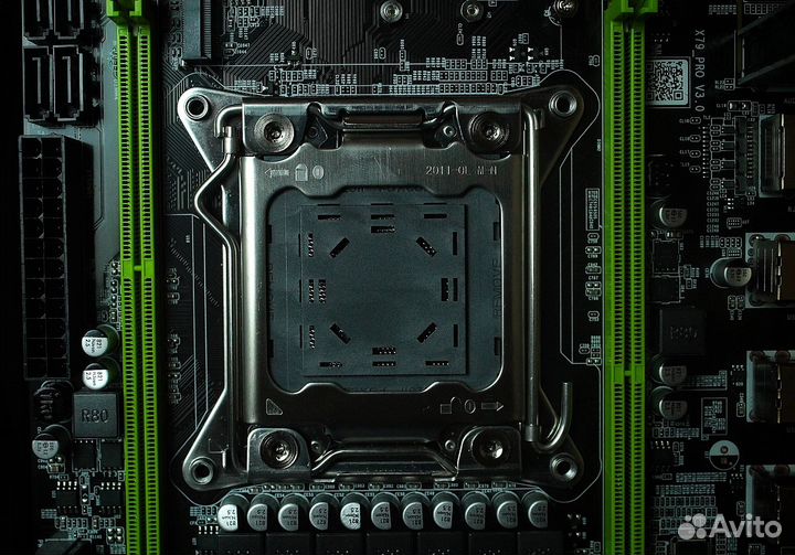 Материнская плата x79 2011 v1 v2 DDR3