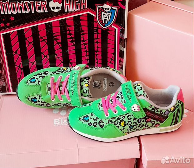 Monster high,кроссовки новые,р.32(21см)