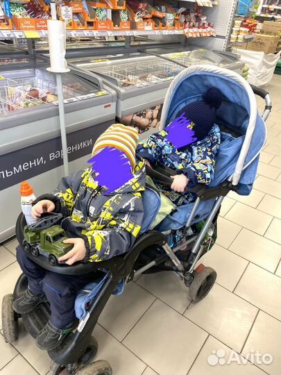 Коляска для двойни или погодок