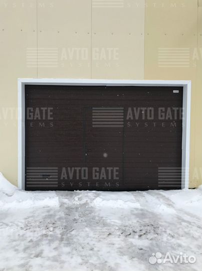 Гаражные ворота секционные