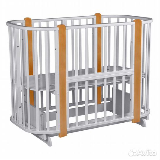 Детская кроватка Pituso Asti 5 в 1 поперечный маят