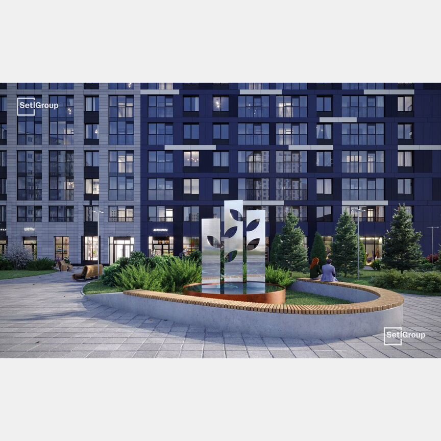 1-к. квартира, 32,9 м², 3/12 эт.
