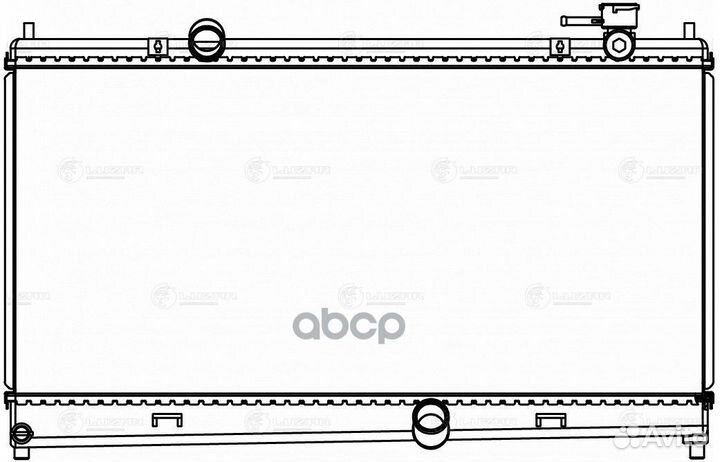 Радиатор охлаждения LRC3019 luzar