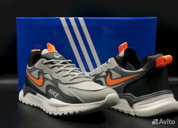 Nike, 41-45, мужские кроссовки, для комфорта и сти