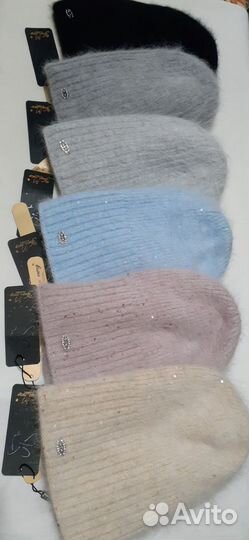 Шапка женская пуховая