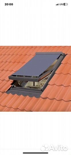 Установка мансардных окон