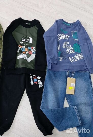 Одежда для мальчика пакетом 104 110