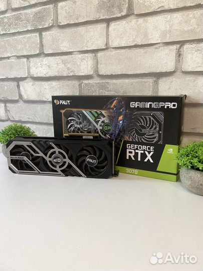 Видеокарта nvidia GeForce RTX 3070 8Gb Гаратия