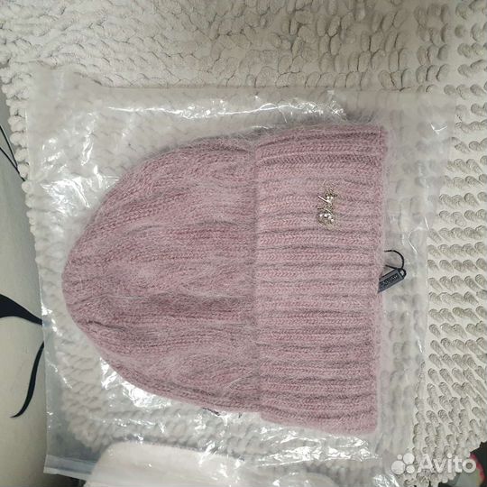 Шапка ткань ангора