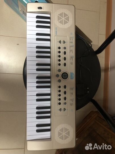 Детский синтезатор с микрофоном