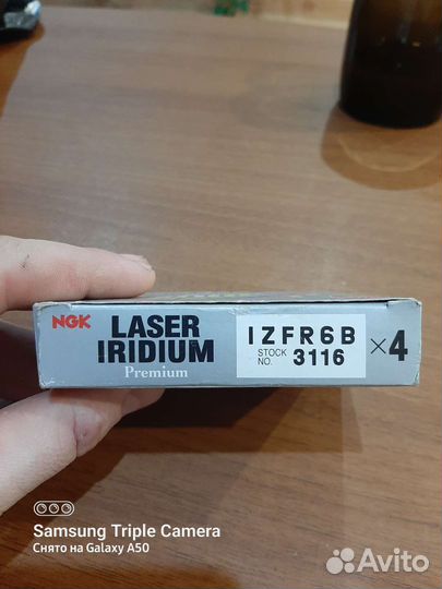 Свечи иридевые NGK izfr6b