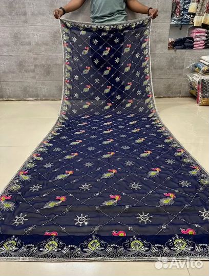 Шаль платок бохо сари дупата восток экзотика танец