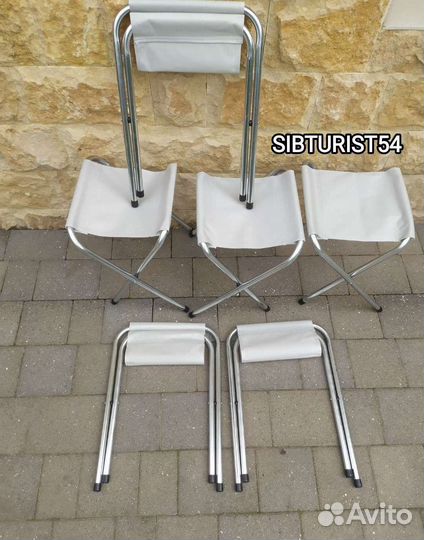 Стол походный 180х60см + 6 табуретки в комплекте