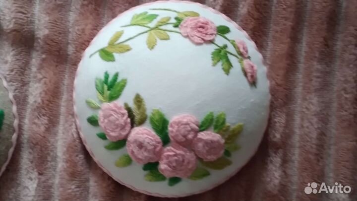 Игольница, ручная работа, вышивка