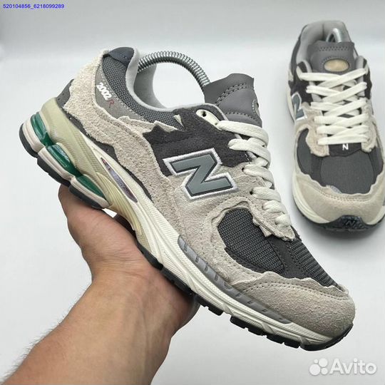 Кроссовки New Balance 2002R Grey (Арт.69183)