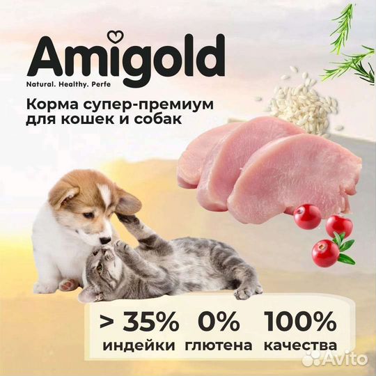 Корм для кошек и собак