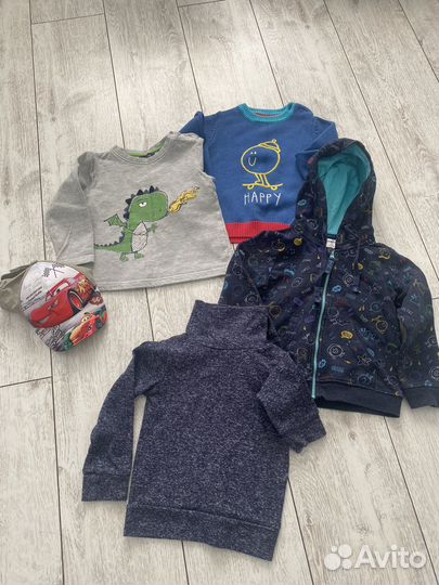 Пакет вещей для мальчика размер 86-92
