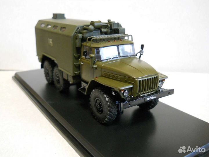 Модель автомобиля урал-4320 кунг
