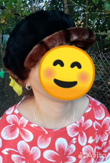 Берет меховой