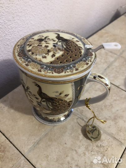 Чашка чайная с ситечком для заварки