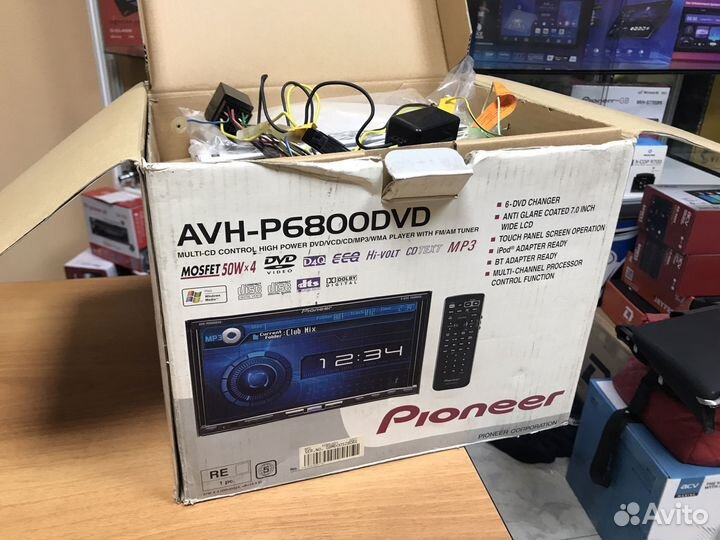 Атомагнитола Pioneer AVH-P6800DVD