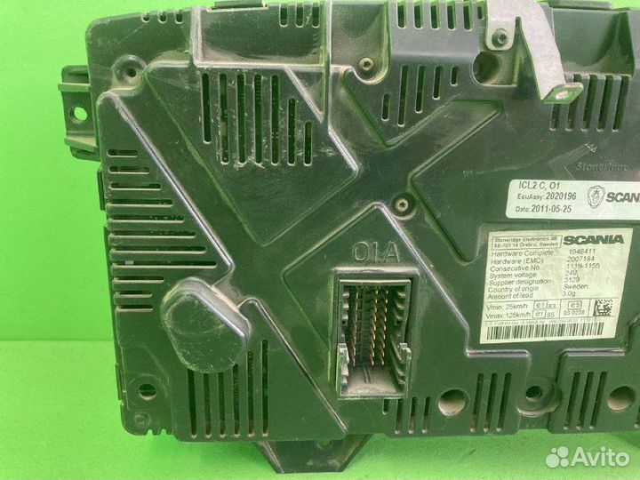 Панель приборная scania G380