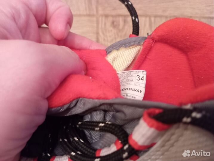 Лыжные ботинки nordway 34