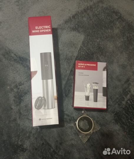 Электрический штопор 4в1