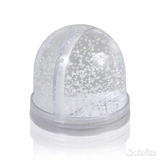 Сфера водяная с хлопьями декоративная для фото