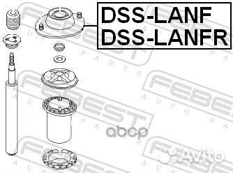 Опора амортизатора переднего левая DSS-lanf Febest