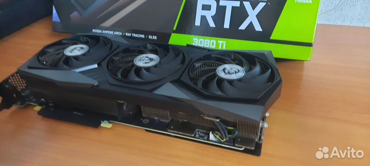 Видеокарта 3080ti 12gb x trio.Горантия днс