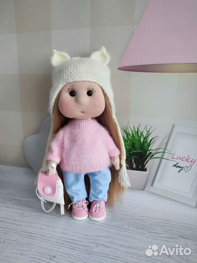 Текстильная кукла, игровая