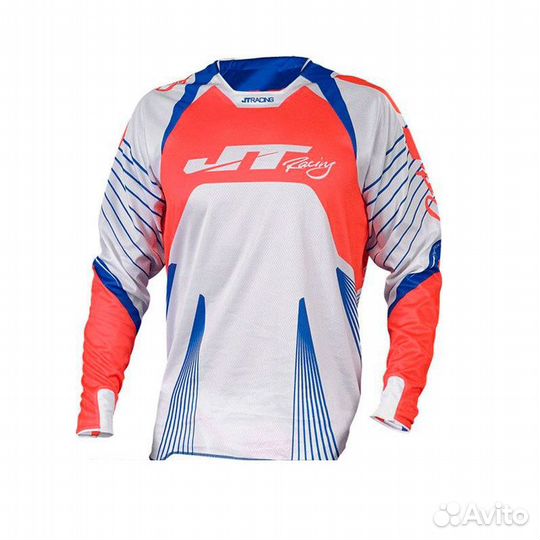 Джерси JT PRO-subfrm white-red