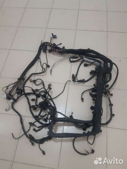 Моторная коса на Мерседес проводка v8 м113 v6 m112