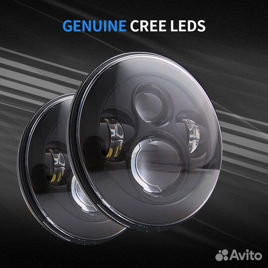 Светодиодная фара Aurora ALO-M-1B