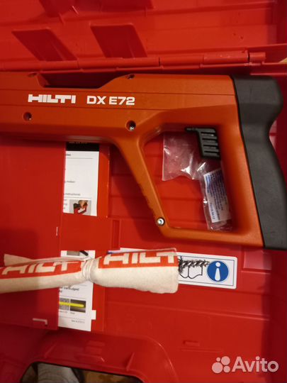 Монтажный пистолет hilti dx e72