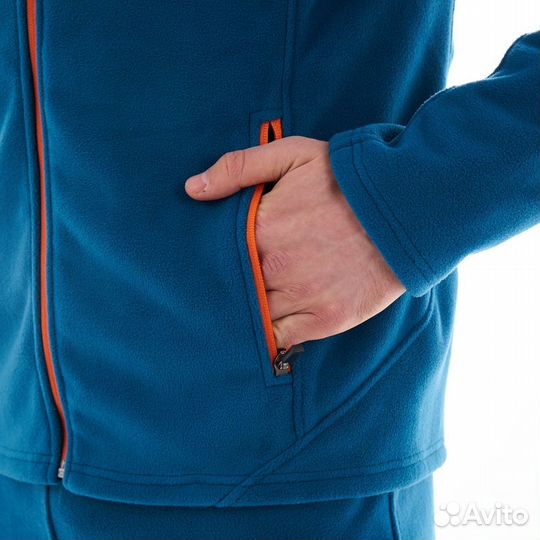 Флисовая Кофта Dragonfly Level Blue Orange 700200