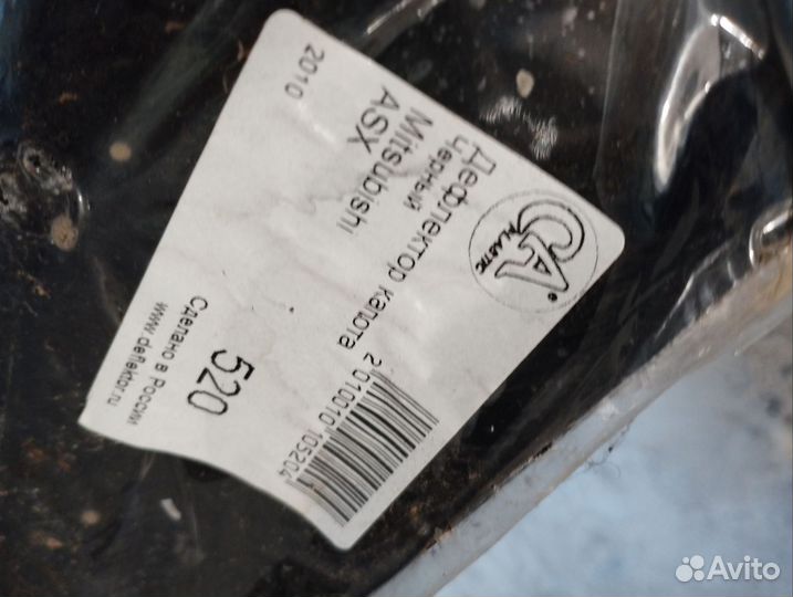 Дефлектор капота mitsubishi asx